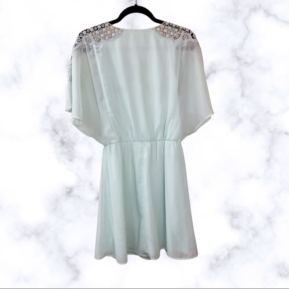 Mint Flowy Sundress - Picture 2 of 3